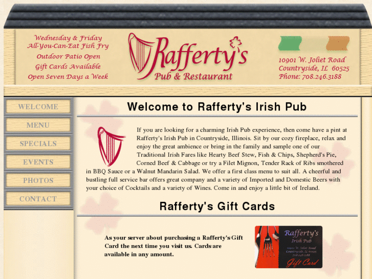 www.raffertysirishpub.com