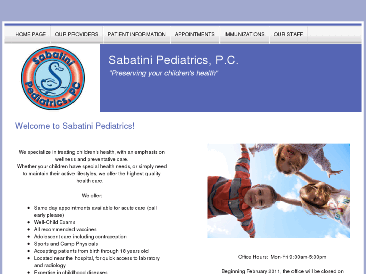 www.sabatinipediatrics.com