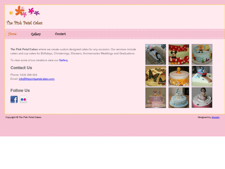 www.thepinkpetalcakes.com