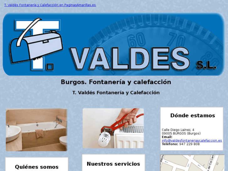 www.valdesfontaneriaycalefaccion.es