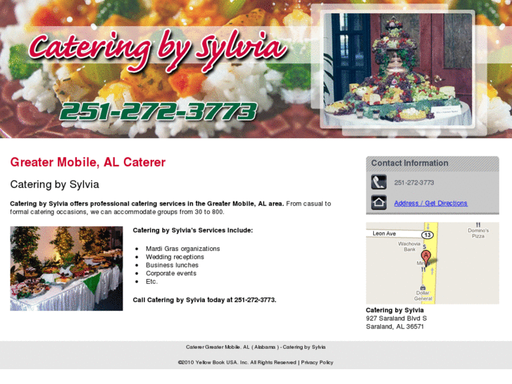 www.cateringbysylvia.com