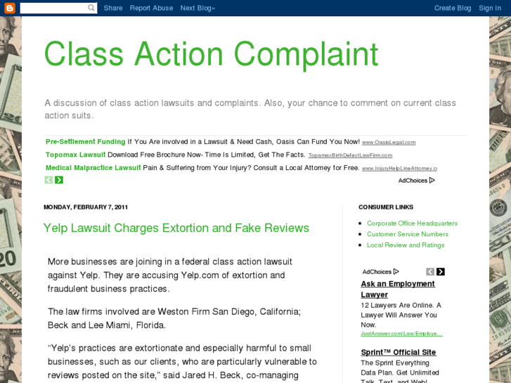 www.classactioncomplaint.com