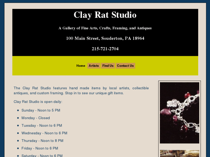 www.clayratstudio.com
