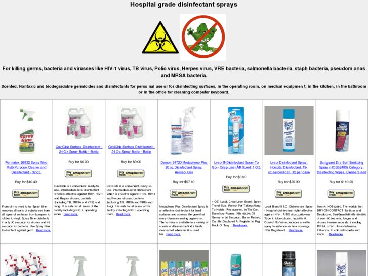 www.disinfectantsprays.com