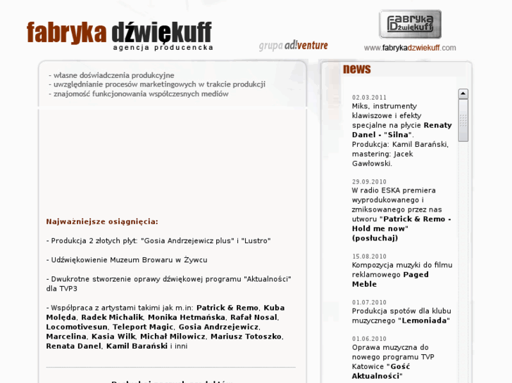 www.fabrykadzwiekuff.com