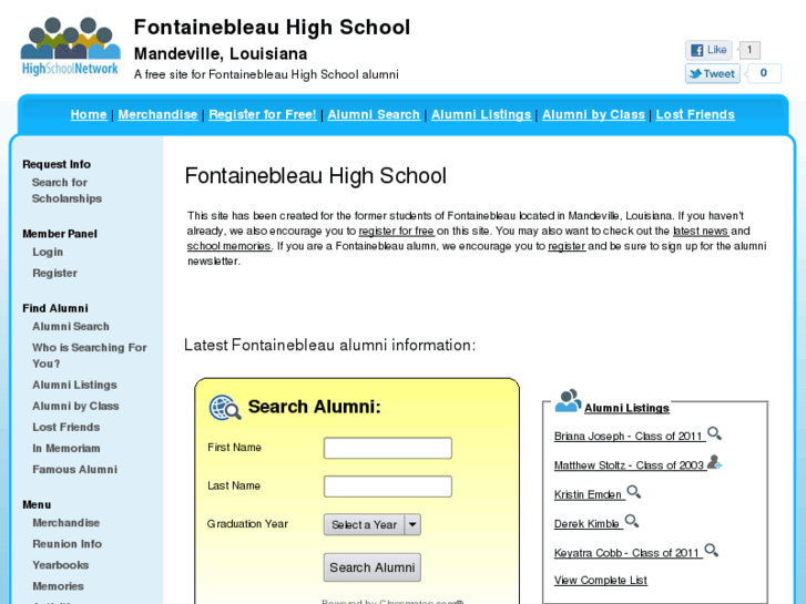 www.fontainebleauhighschool.org