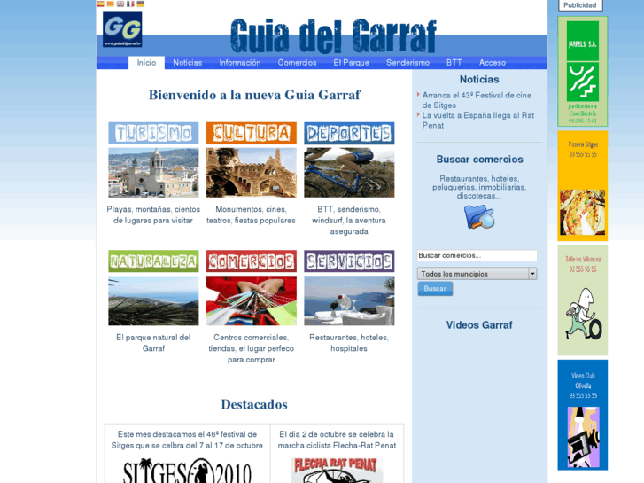 www.guiadelgarraf.es