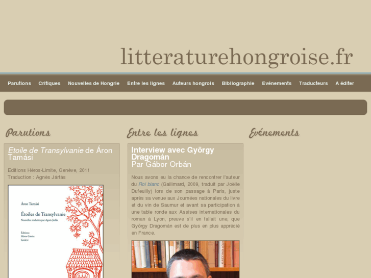 www.litteraturehongroise.fr