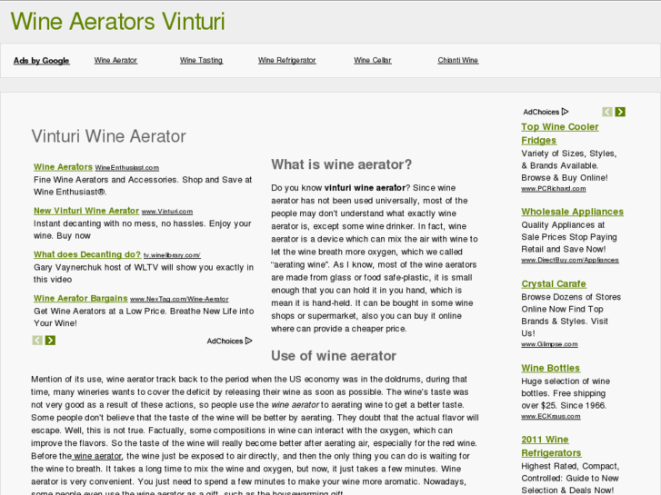 www.vinturi-wine-aerator.net