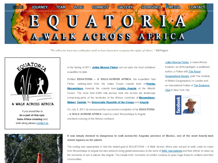 www.walkacrossafrica.com