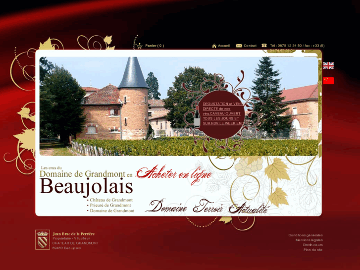 www.chateaudegrandmont-beaujolais.com