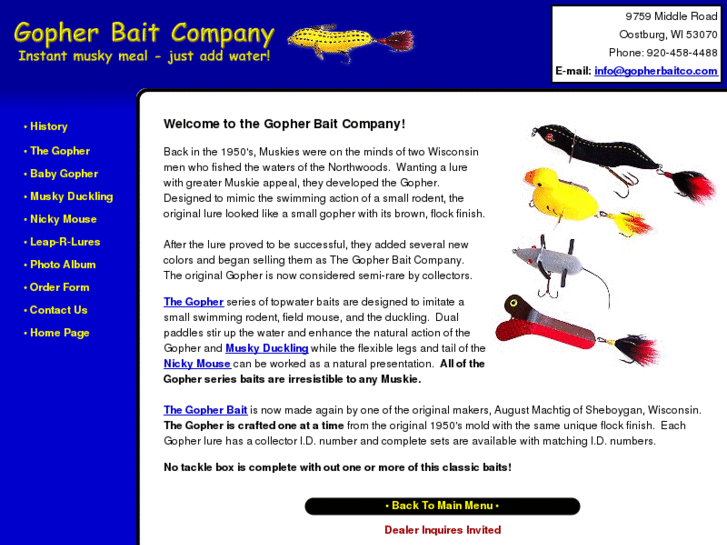 www.gopherbaitco.com