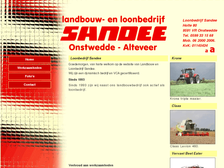 www.loonbedrijfsandee.nl