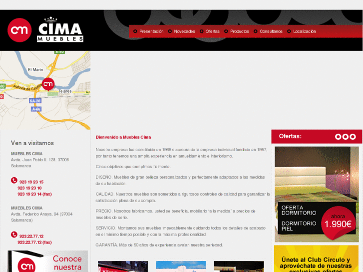 www.mueblescima.com