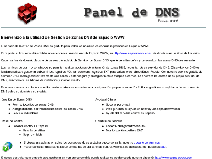 www.paneldedns.com