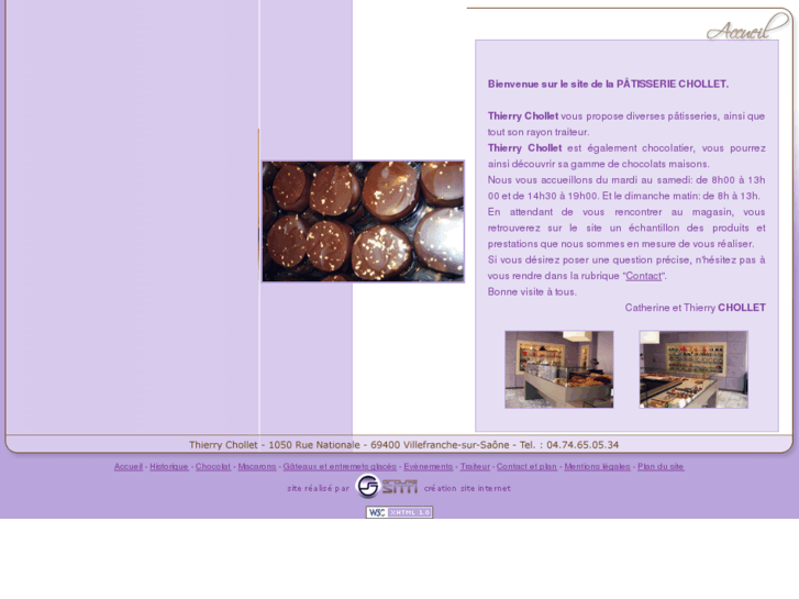 www.patissier-chocolatier-chollet.com