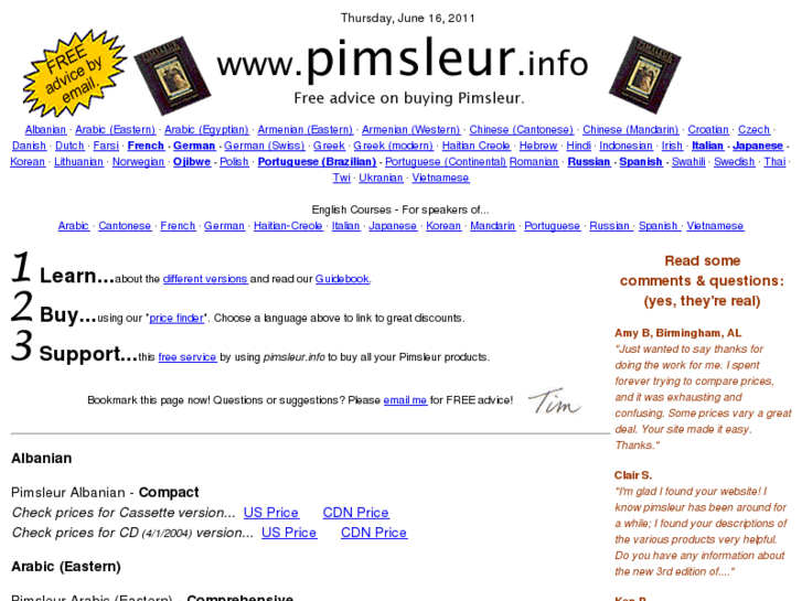 www.pimsleur.info