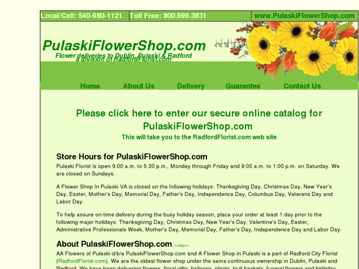 www.pulaskiflowershop.com