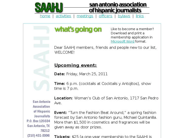 www.saahj.org