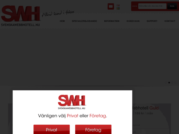 www.svenskawebbhotell.nu