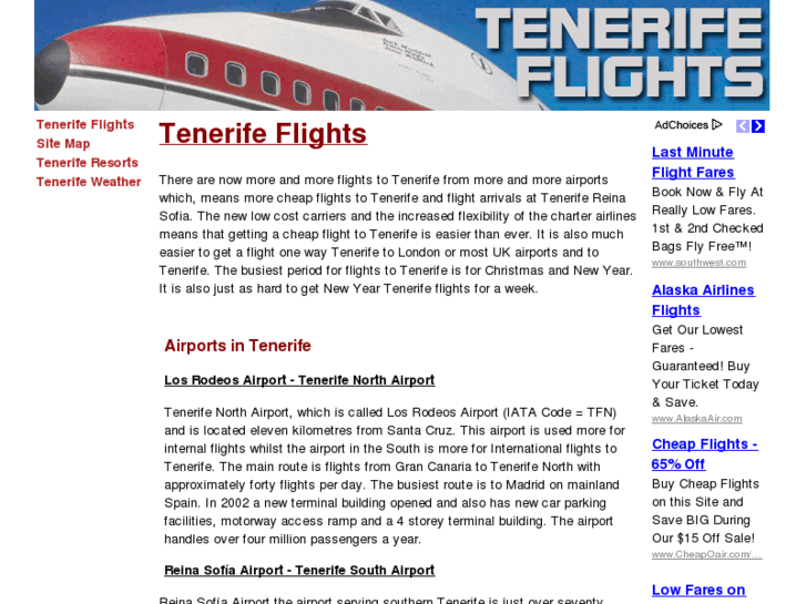 www.tenerifeflights.co.uk