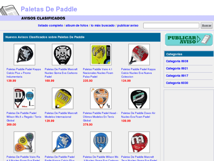 www.tupaletadepaddle.com.ar