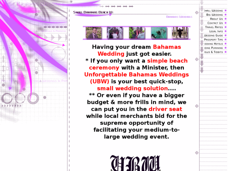 www.unforgettablebahamasweddings.com