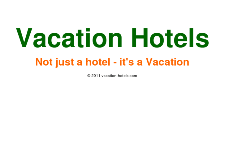www.vacation-hotel.com