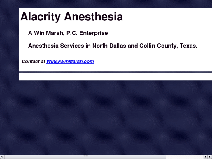 www.alacrityanesthesia.com