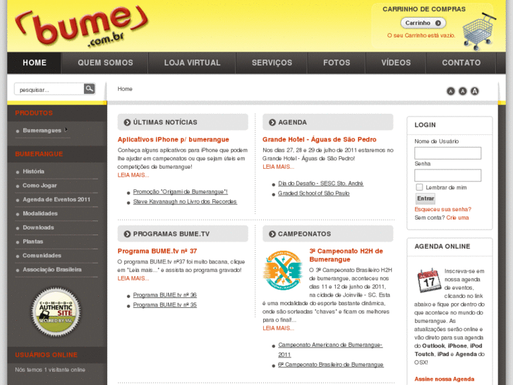 www.bume.com.br