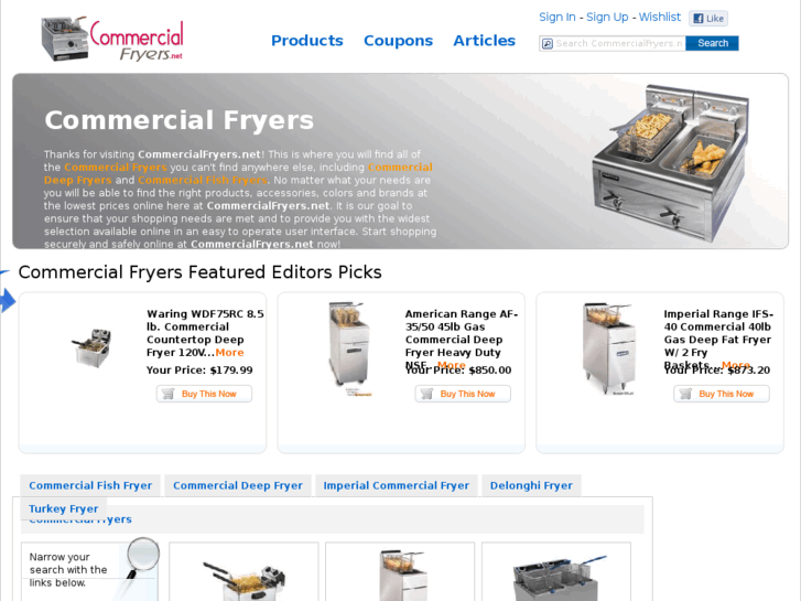 www.commercialfryers.net