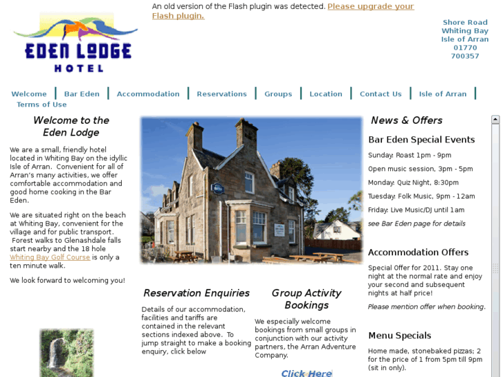 www.edenlodgehotel.co.uk