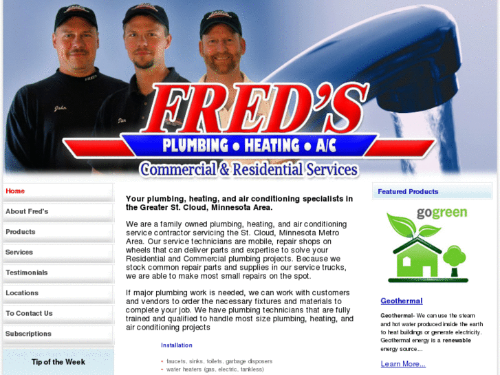 www.freds-plumbing.com