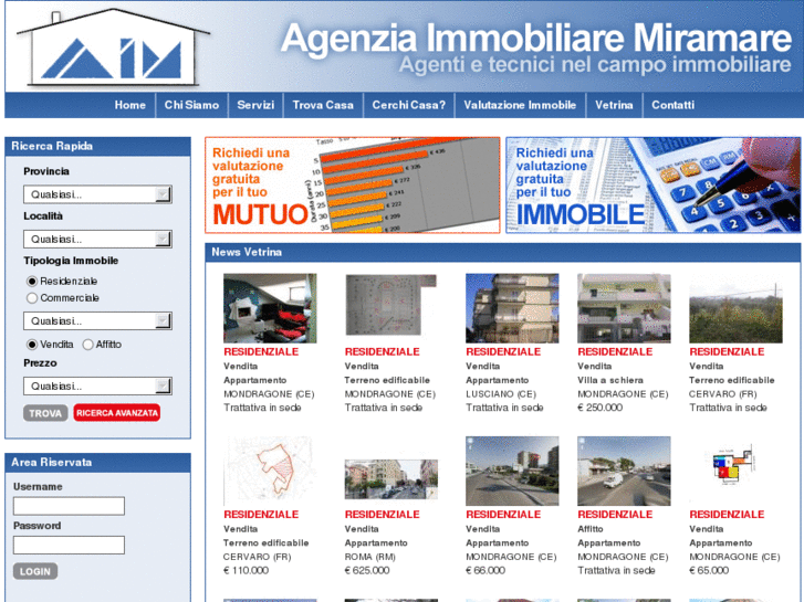 www.immobiliaremiramare.com