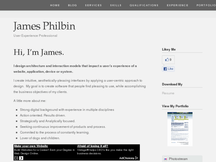 www.jamesphilbin.com