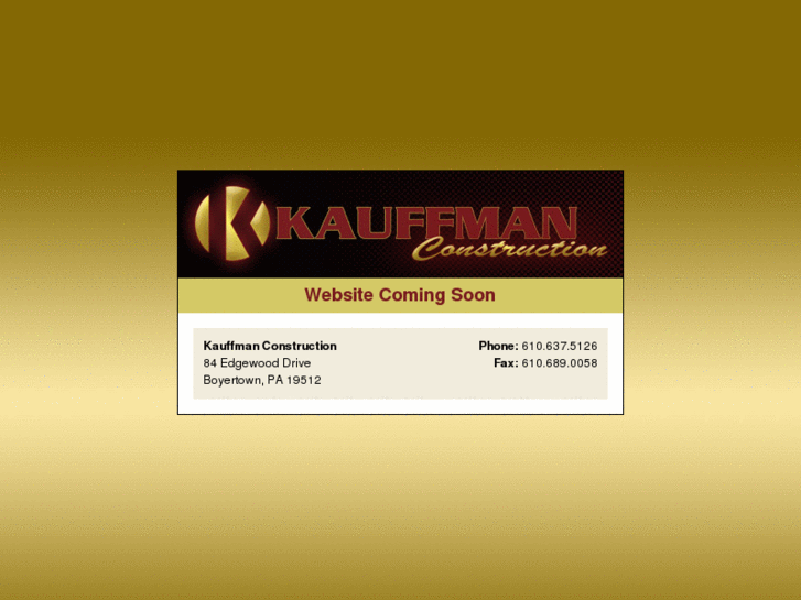 www.kauffmanbuildsquality.com