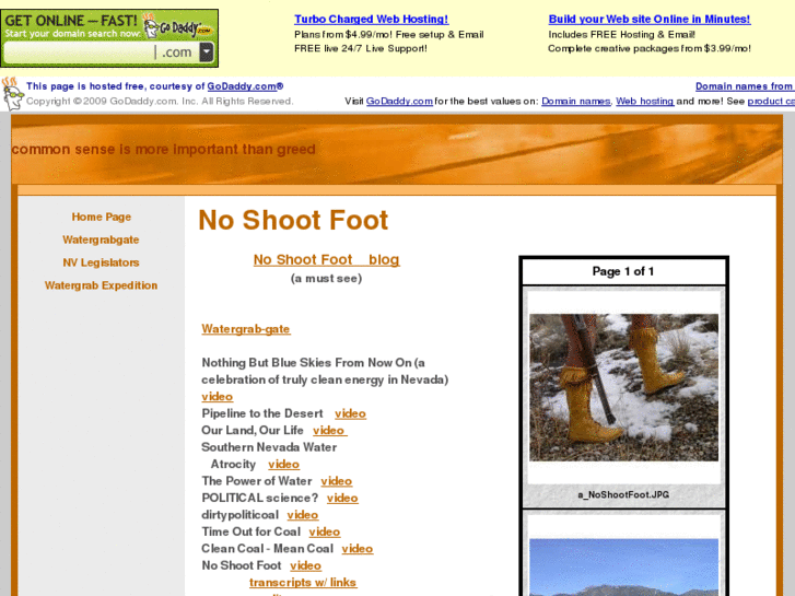 www.noshootfoot.com