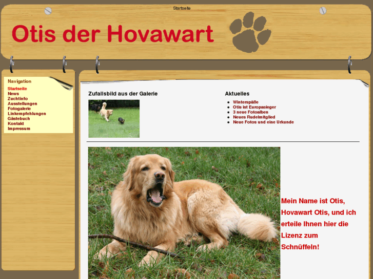 www.otis-der-hovawart.de