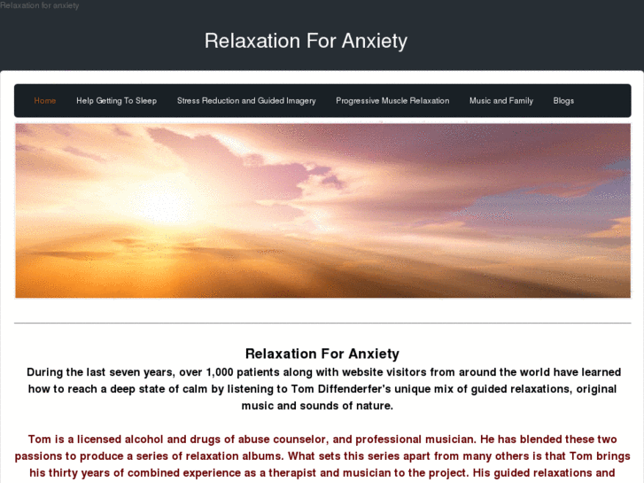 www.relaxationforanxiety.com