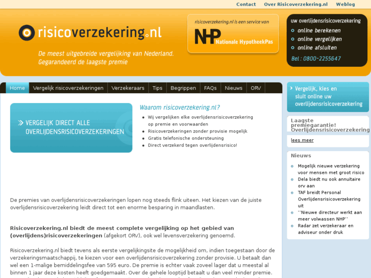 www.risicoverzekering.nl