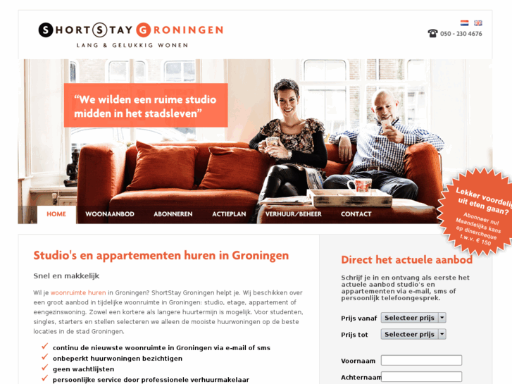 www.shortstay-groningen.nl
