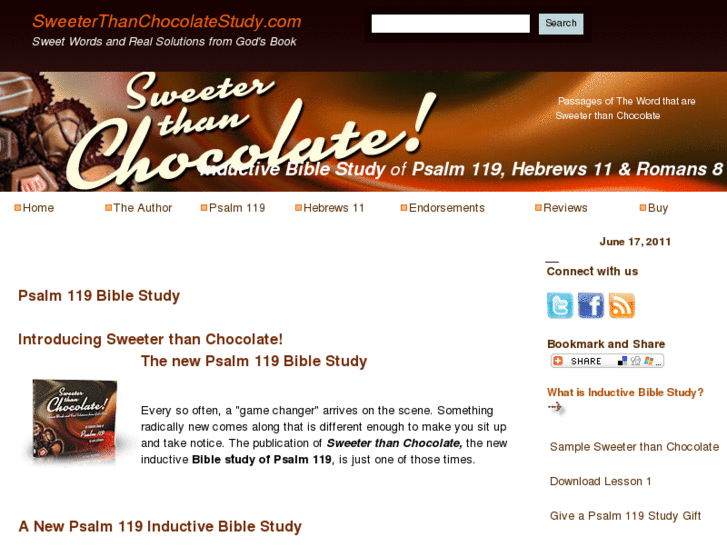 www.sweeterthanchocolatestudy.com