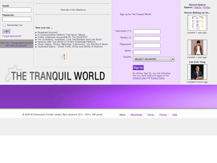 www.tranquilworld.com