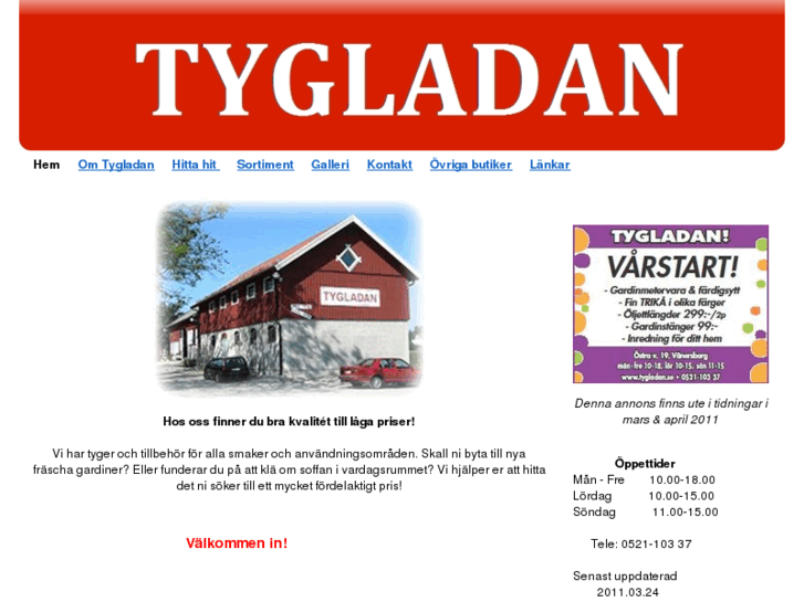 www.tygladan.se