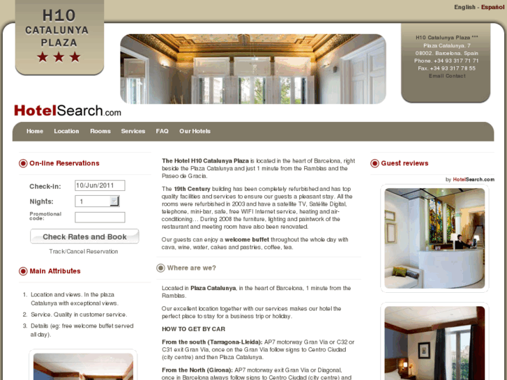 www.catalunyaplazahotel.com