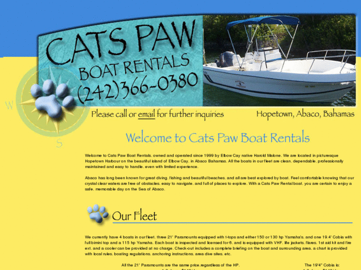 www.catspawboatrentals.com