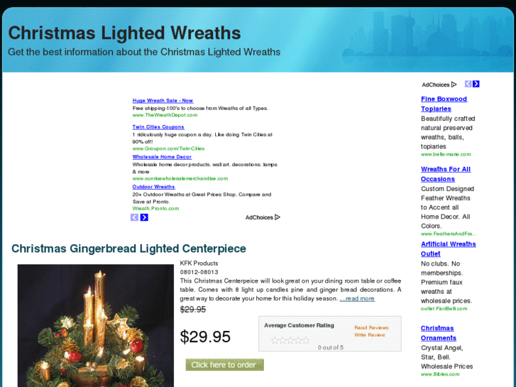 www.christmaslightedwreaths.com