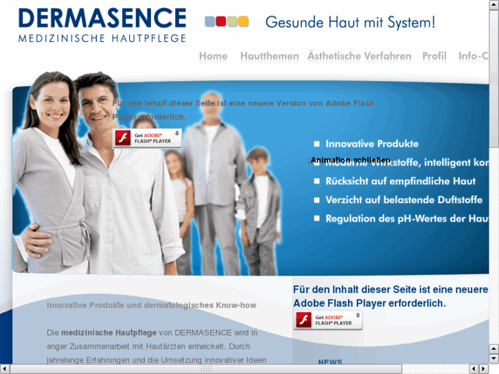 www.dermasence.de