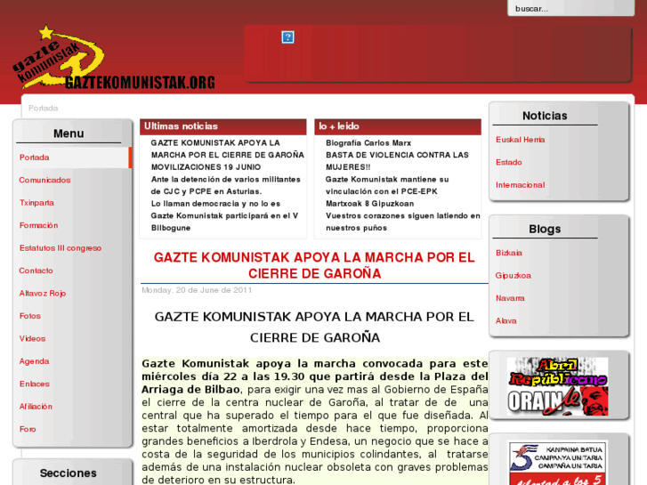 www.gaztekomunistak.org