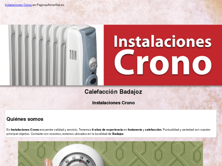 www.instalacionescrono.com